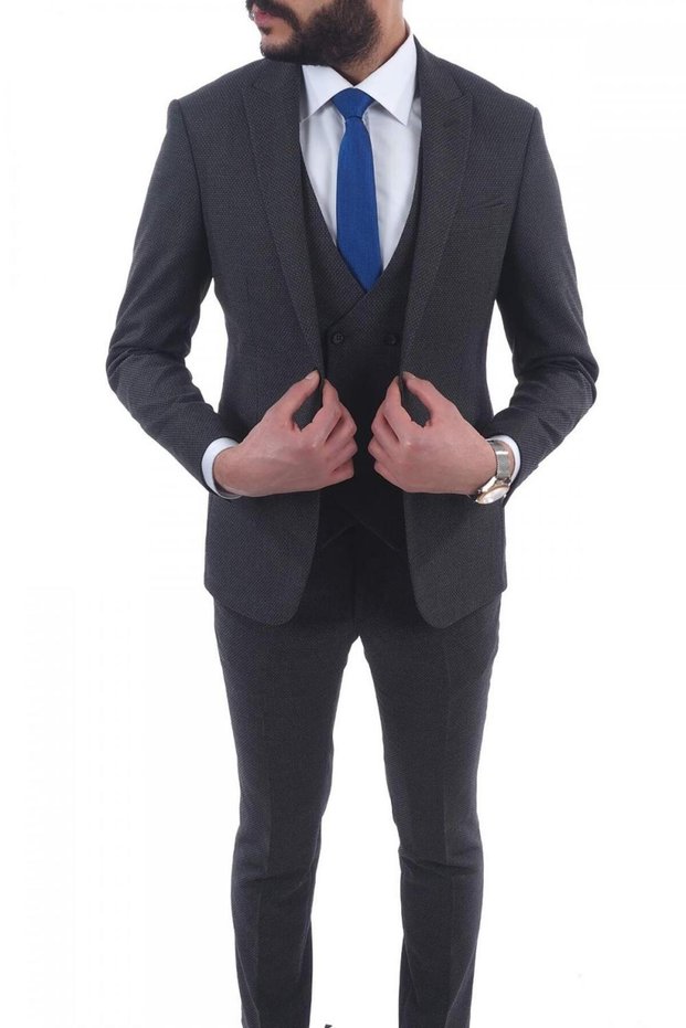 بدلة Slimfit Drop 6 مع سترة