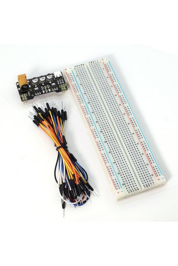 830 Breadbaord Kit KEYESTUDIO Type-C Power Supply Module+830/400 Holes Breadboard+Jumper Wires for A