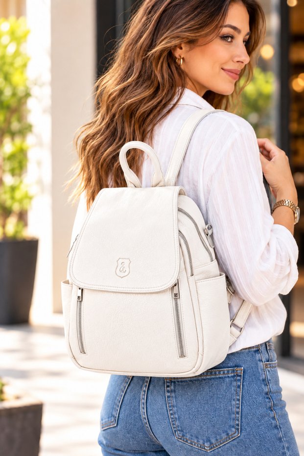 High Quality Multi-Compartment Women's Backpack
