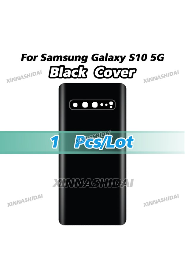 Black Cover For Samsung Galaxy S10 5G Battery Back Cover Housing Assembly Display Replacement Parts