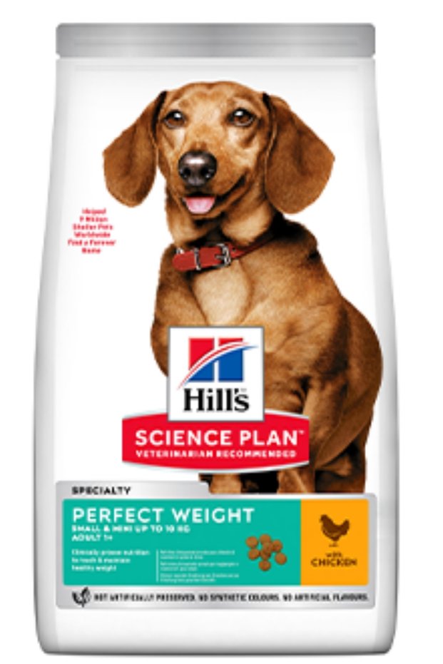 Perfect Weight Chicken Meat Small Mini Small Breed Adult Dog Food 1.5 kg
