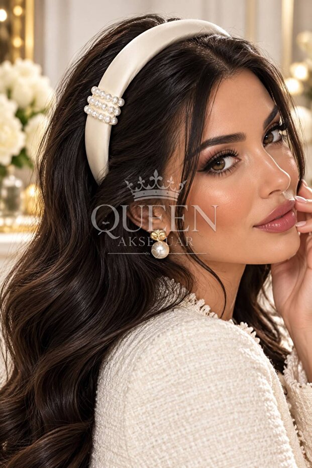Hairband - Beige