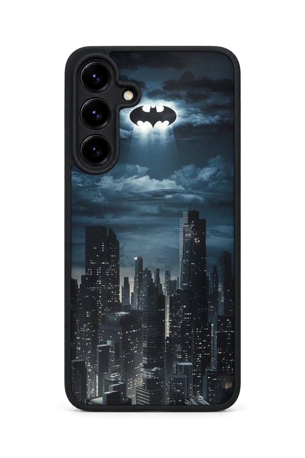 Samsung Galaxy S25 Plus Compatible Printed, Matte Black, Soft Silicone, Protective, Shock-Absorbing Cover, Case