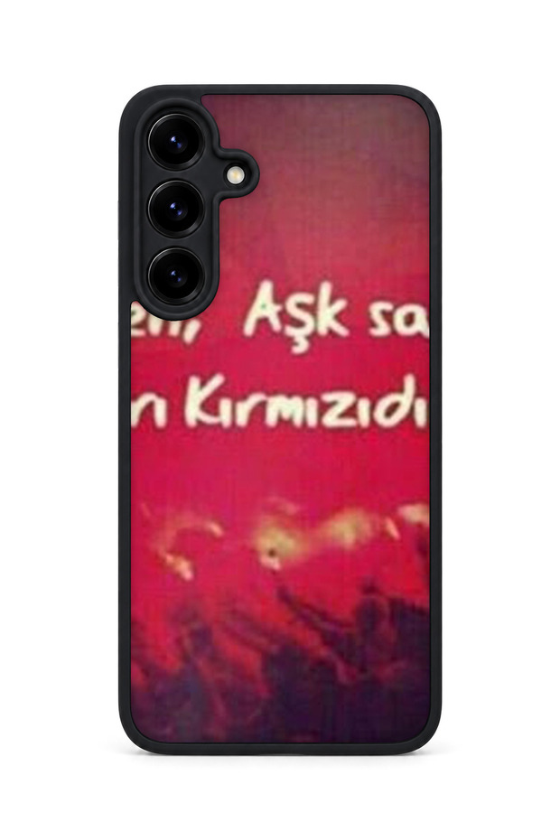 Samsung Galaxy S25 Plus Compatible Printed, Matte Black, Soft Silicone, Protective, Shock-Absorbing Cover, Case