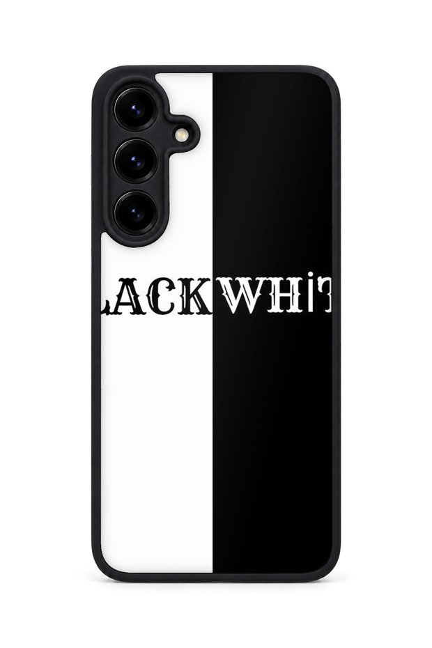 Samsung Galaxy S25 Plus Compatible Printed, Matte Black, Soft Silicone, Protective, Shock-Absorbing Cover, Case