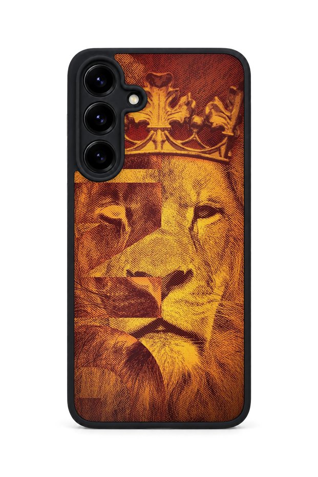 Samsung Galaxy S25 Plus Compatible Printed, Matte Black, Soft Silicone, Protective, Shock-Absorbing Cover, Case