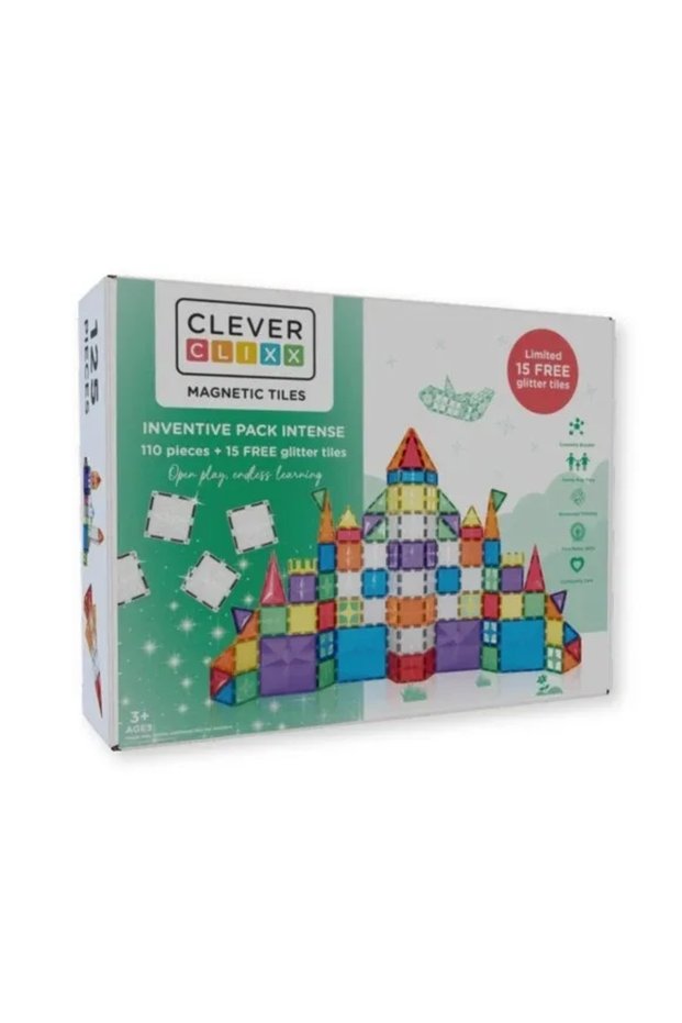 Set magnetic de construit 125 piese,