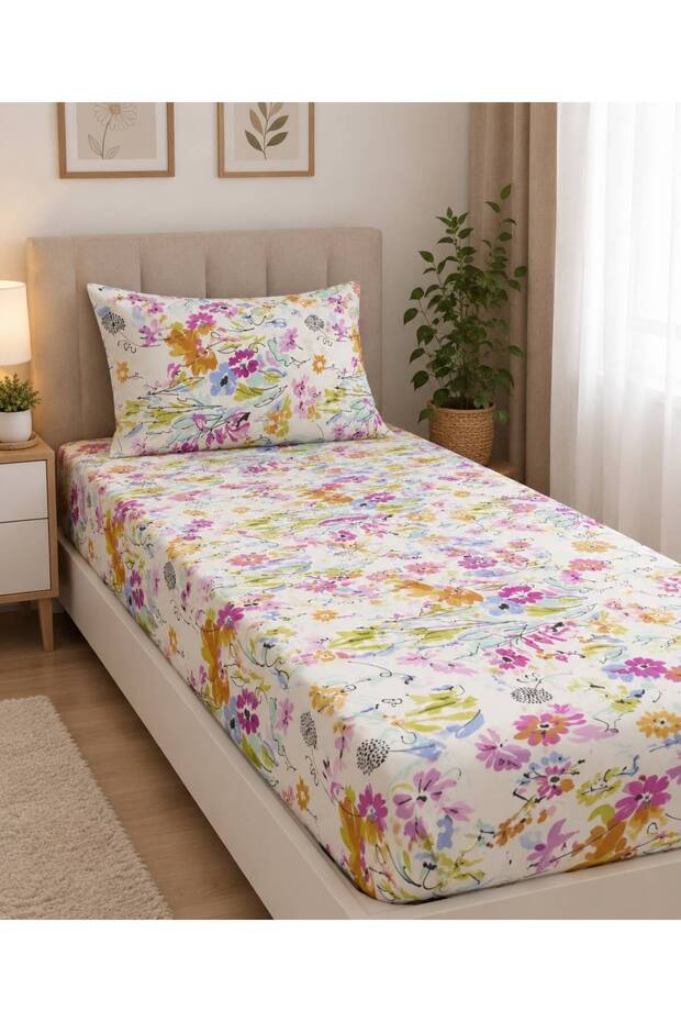 Single Elastic Sheet Set | 100 X 200