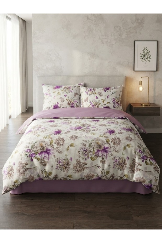 Double Duvet Cover - Yellow - Plain