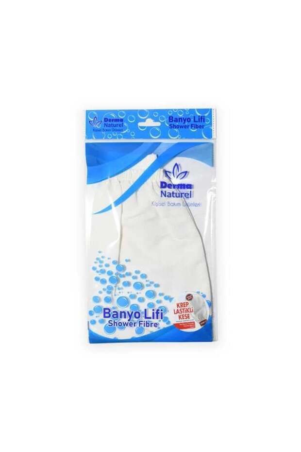 Natural Ms-20 Crepe Elastic Bath Washcloth 1 Piece