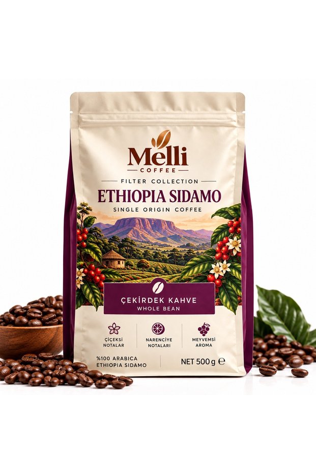 Ethiopia Sidamo Core Filter Coffee 500 g – Ethiopian Single Origin Coffee