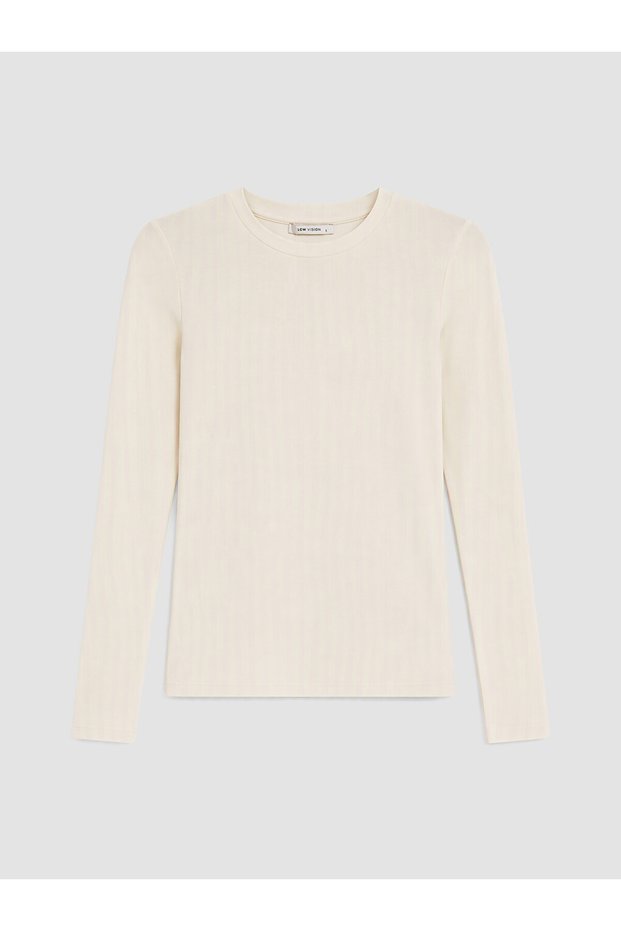 Esvab • Modern & Distinctive Zero Roba Collar Women's Ribbed Bodysuit