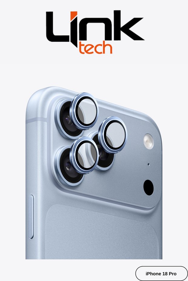 iPhone 18 Pro Sapphire Tempered Camera Lens Protector + Nano Protector That Covers the Camera Part