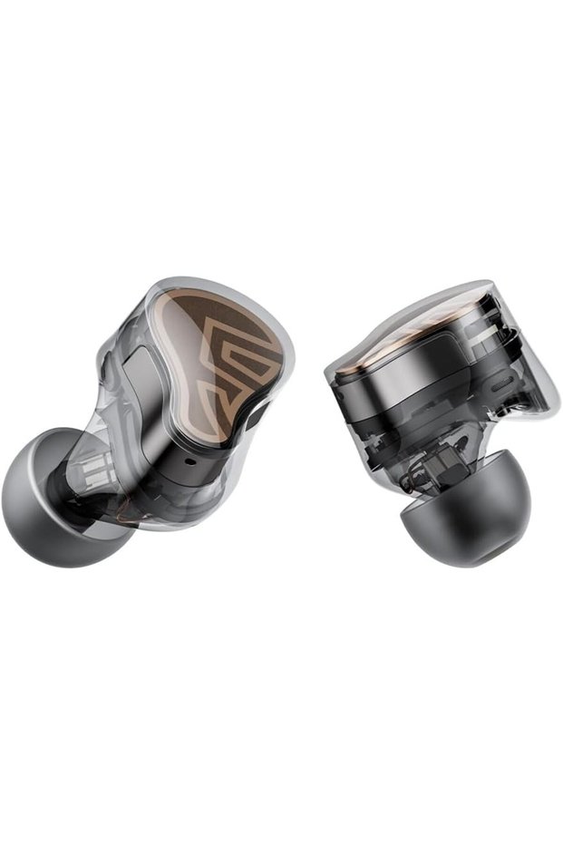 H3 HiFi Wireless Noise Cancelling Earbuds [VGP2025 Winner], 3 Drivers (2BA+ 12mm DD) in-Ear Headphones with LDAC & aptX Lossless, Hi-Res Audio,Snapdragon Sound, 55dB Hybrid ANC, 37H