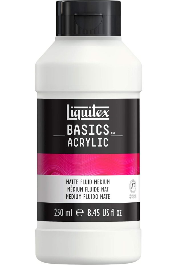 BASICS Matte Fluid Medium, 250ml, 8.4-oz