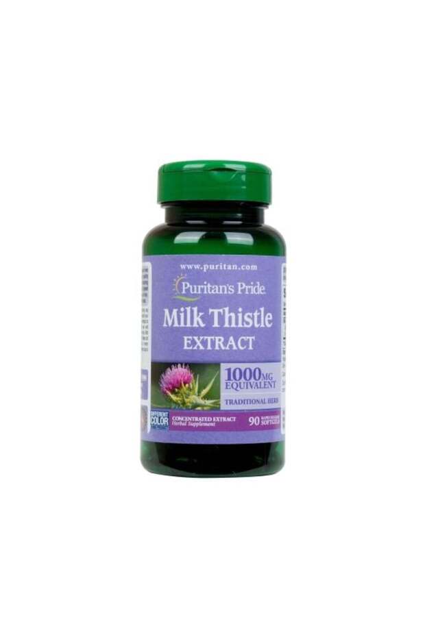 Puritans Pride Milk Thistle 1000 Mg Softgels 90 S