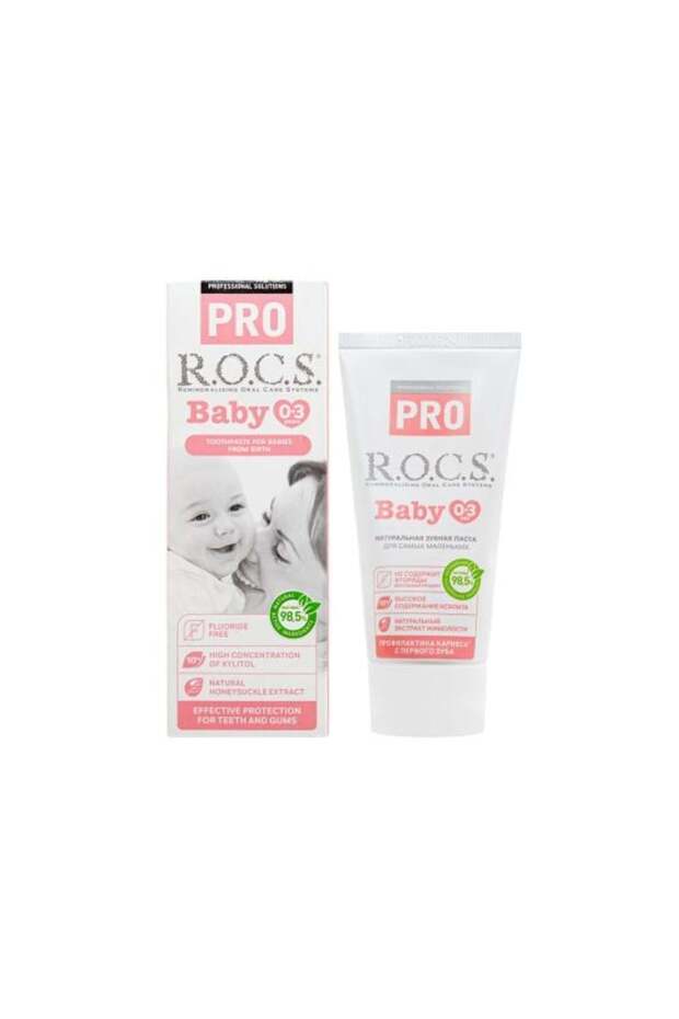ROCS Baby 0-3 Mineral Tooth Paste 35 Ml