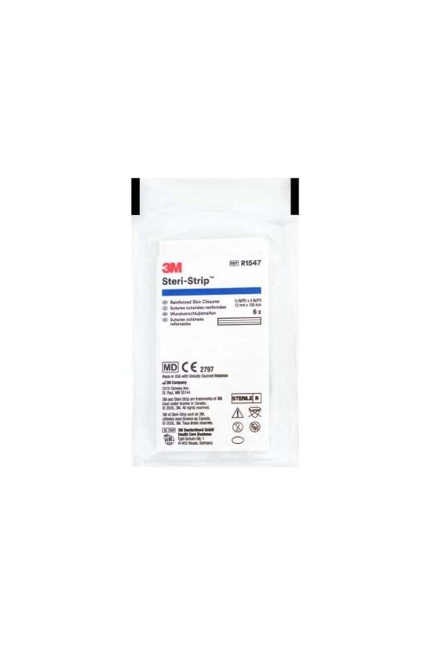 3M Reinforced Skin Closure 12 mm X 100 mm R1547 6 S