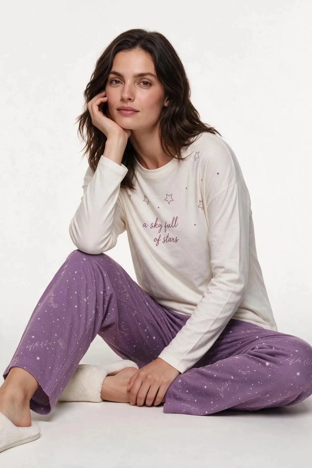 30170 women's long sleeve pajama set