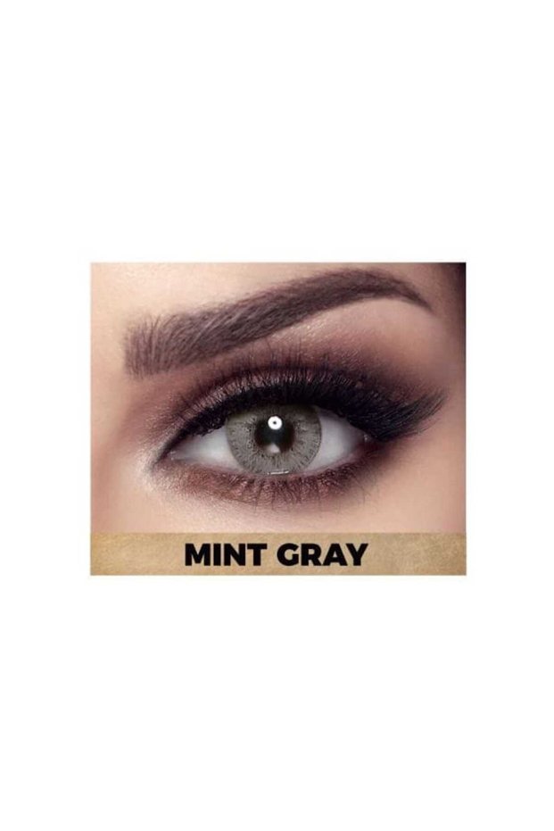 Elite Contact Lenses 3 Months Mint Gray 1 S