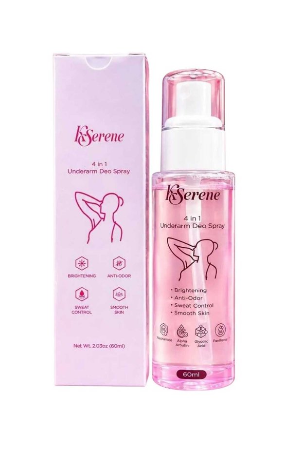 Ksere 4in1 underarm deo spray