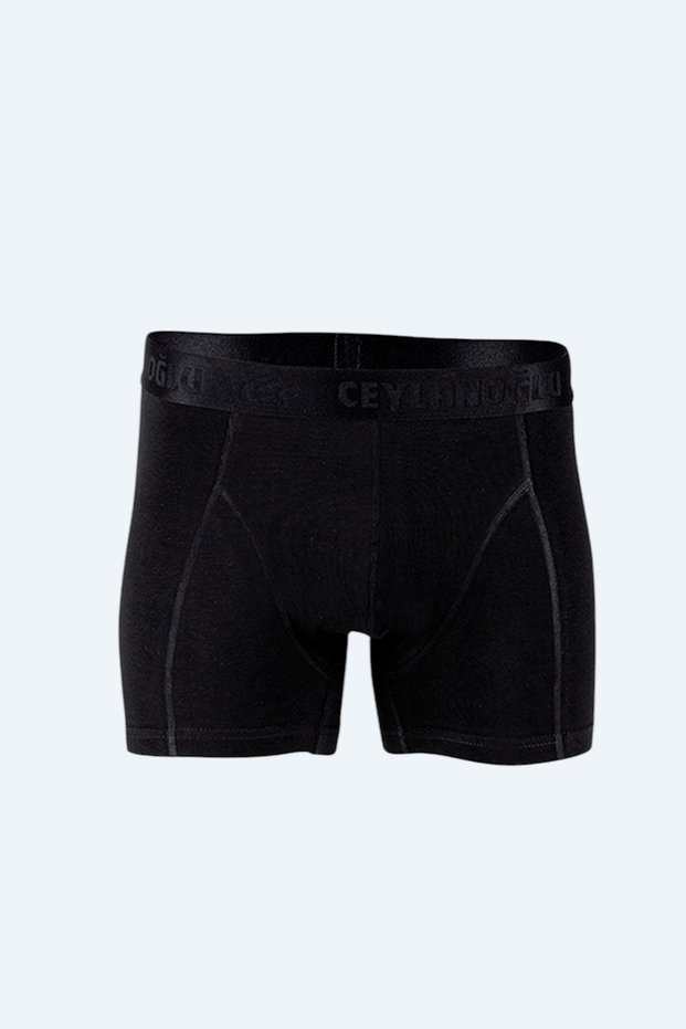 Black Lycra Men's Boxer 034 (3 Pieces)