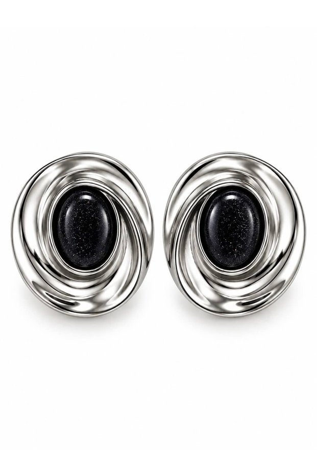 Steel Vanecia Earrings