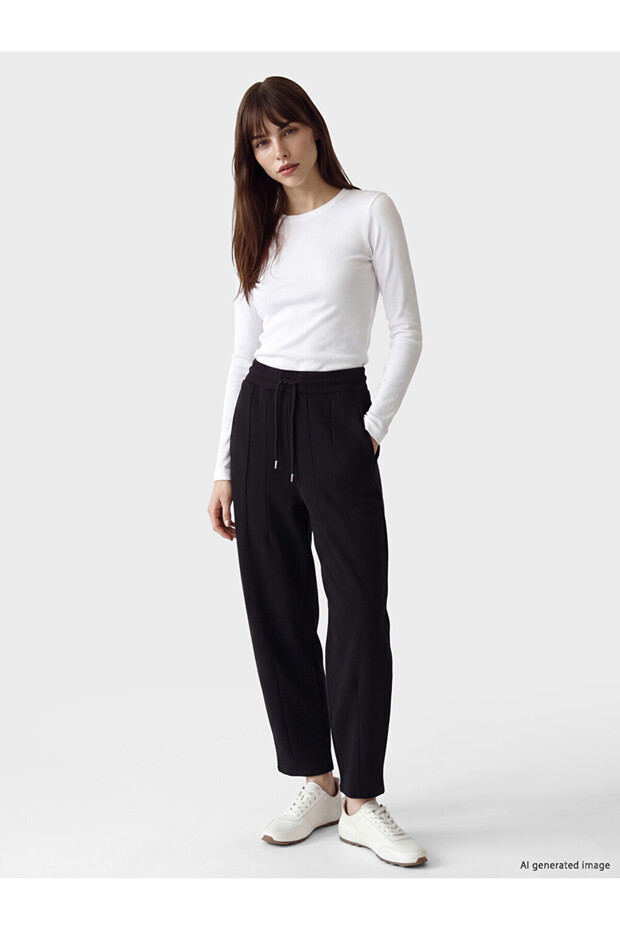 I Beli Women's Thick Sweatpants with Drawstring from Freezen Store