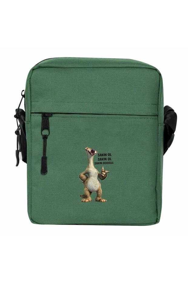 Sakin Ooolll Shoulder Bag Green Color