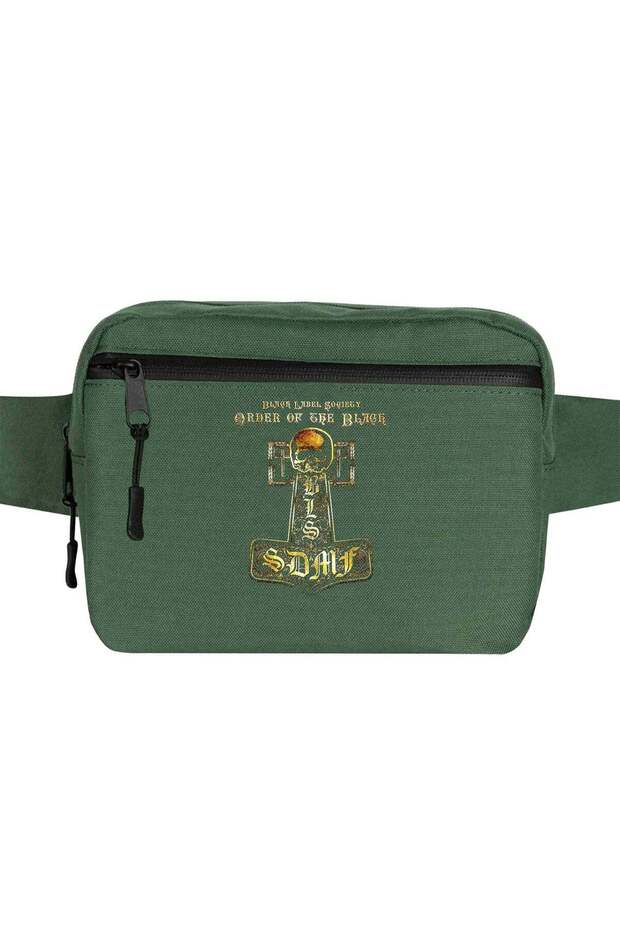 Black Label Society Order of the Black Belt Bag Green Color