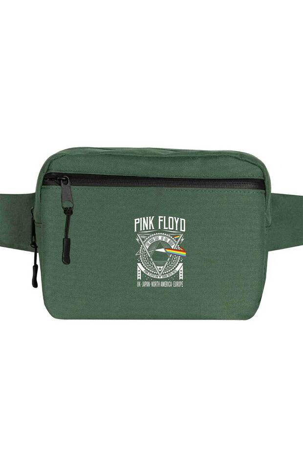 Pink Floyd Tour 1972 1973 Waist Bag Green Color