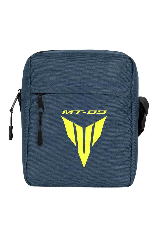 Yamaha Mt 09 Logo Text Shoulder Bag Navy Blue Color