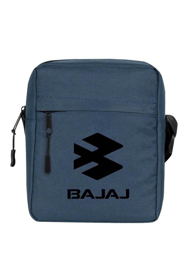 Bajaj Black Logo Shoulder Bag Navy Blue Color