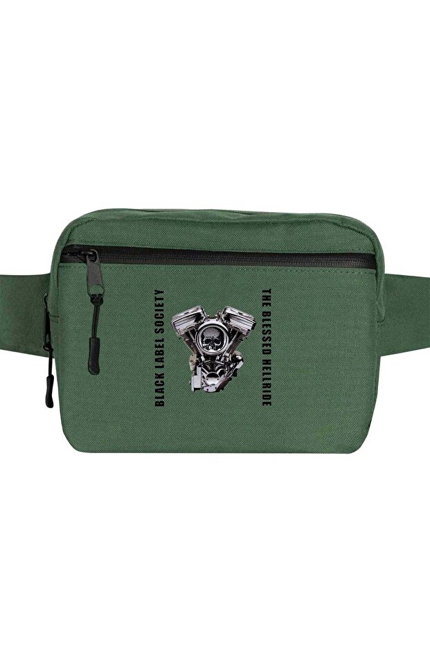 Black Label Society the Blessed Hellride Backpack Green Color