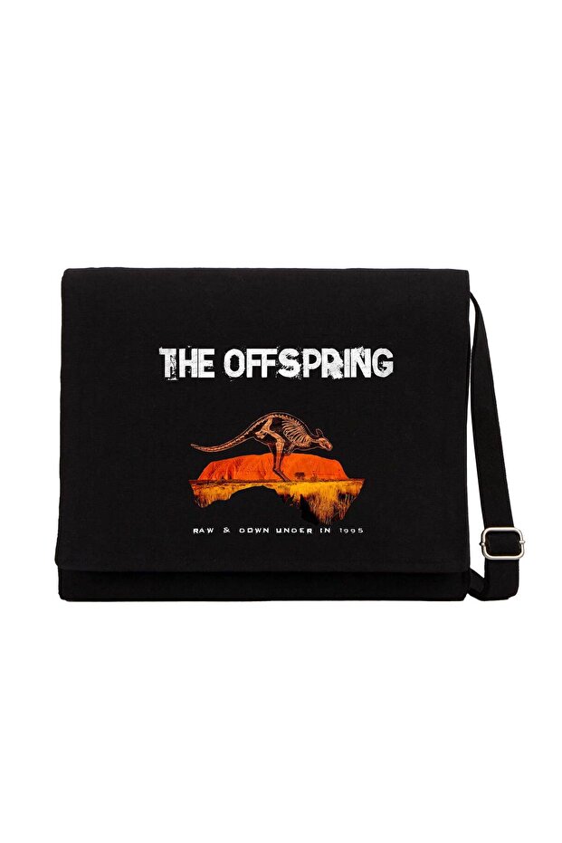 The Offspring Raw & down Black Canvas Messenger Bag