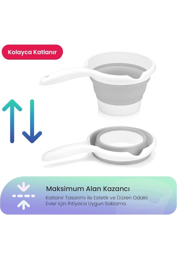 Magic Folding Mug with Handle – Space-Saving Design, Portable and Practical Use