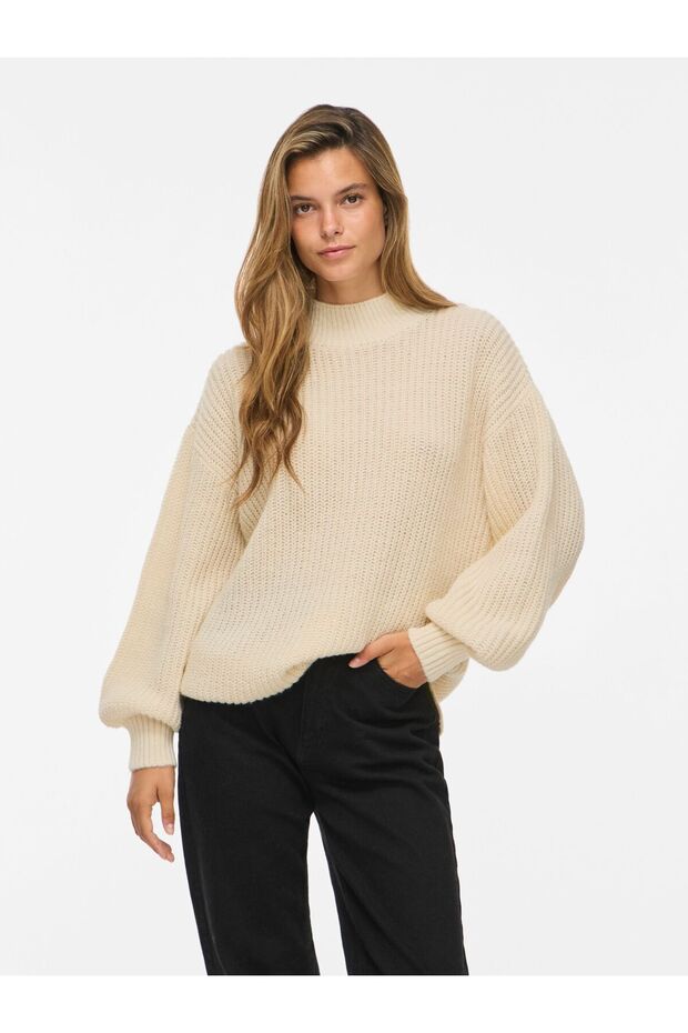 Strickpullover VIREIA Stehkragen