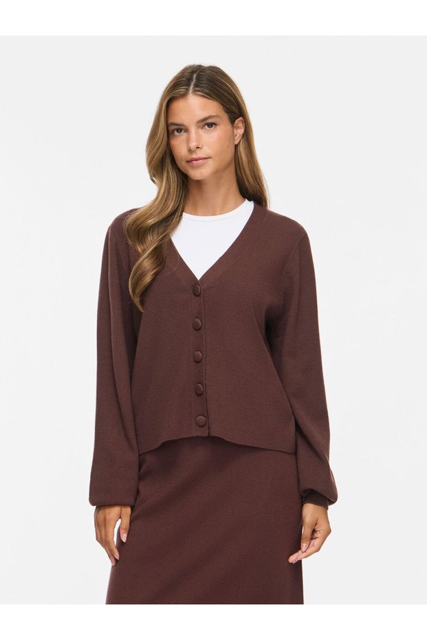 Strickjacke VIORA V-Ausschnitt