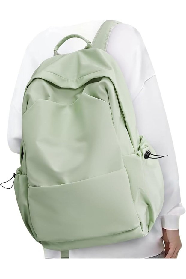 School Backpack Casual Daypack Black Bookbag…