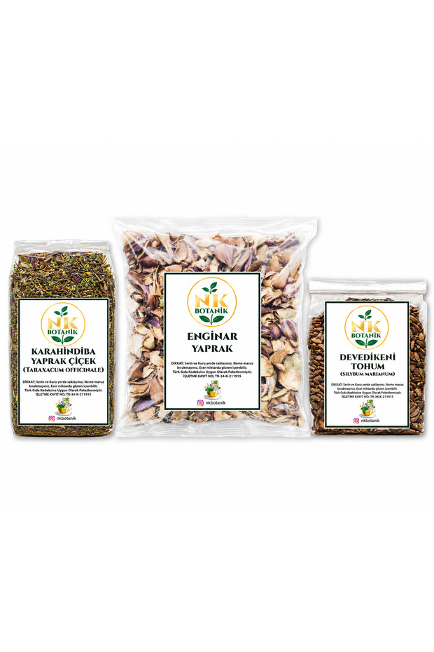 Artichoke Leaf, Thistle, Dandelion 50g Set