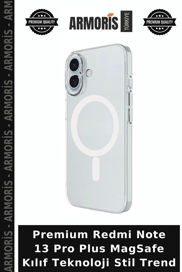 Premium Redmi Note 13 Pro Plus Magsafe Case Technology Style Trend