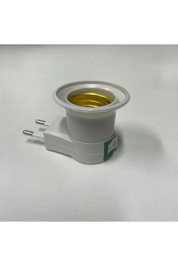 1PC European plug Hot Sell Practical White E27 LED Light Socket To EU Plug/US Plug Holder Adapter Co