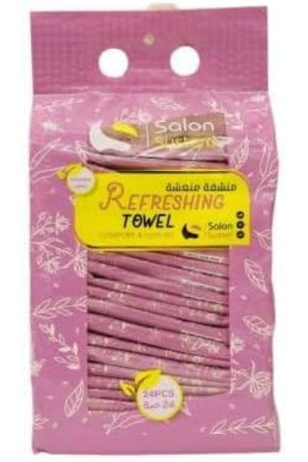 Refreshing Towel - Lavender 24 Pieces