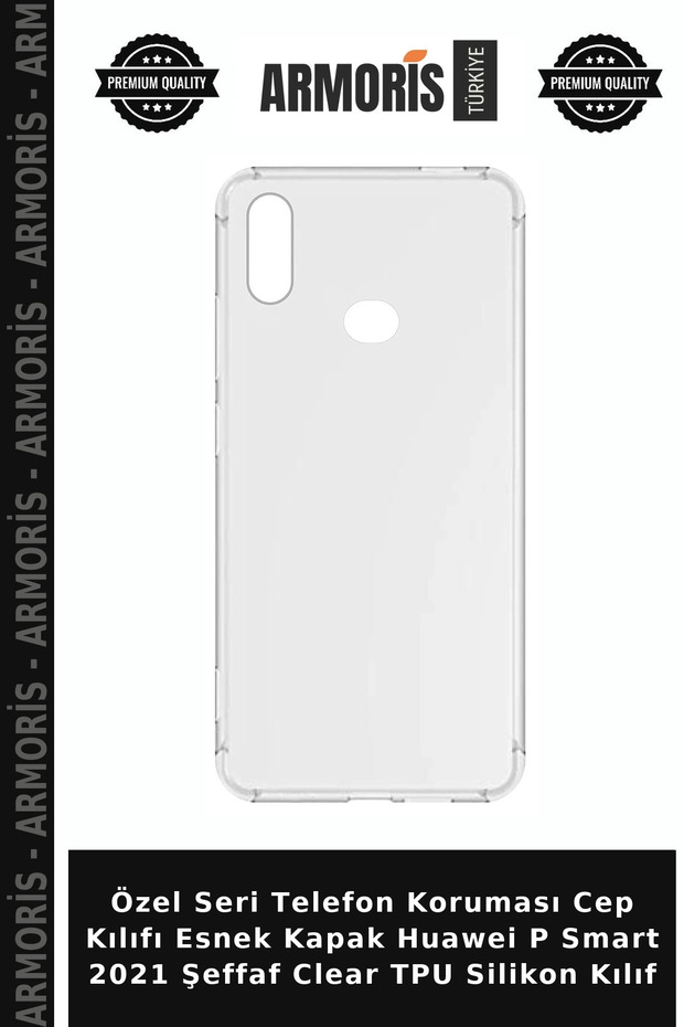 Special Series Phone Protection Mobile Case Flexible Cover for Huawei P Smart 2021 Transparent Clear Tpu Silicone Case
