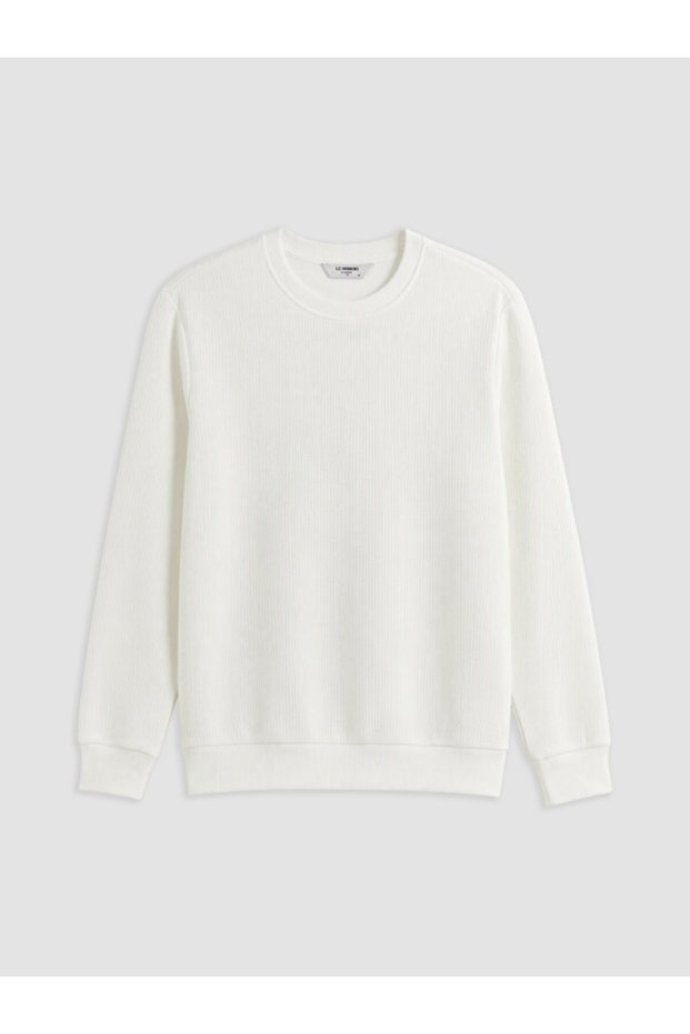 Rmz Gi̇yi̇m Farkiyla Zero Roba Collar Men's Sweatshirt