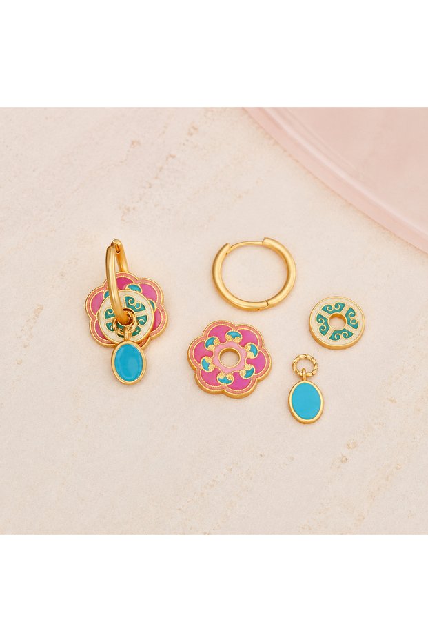 Turquoise Bloom Earrings