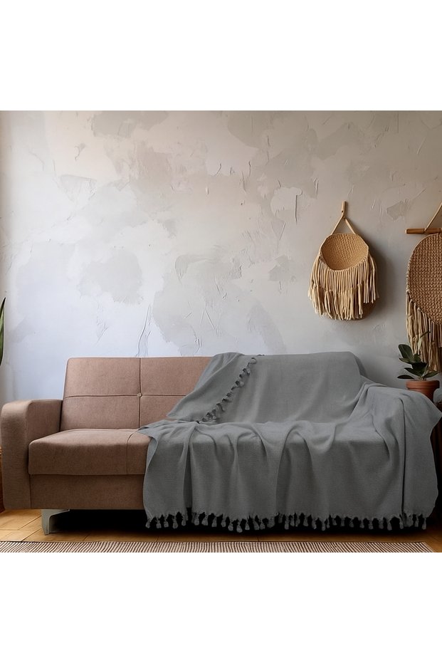 Hand-Tied Natural Sofa Cover 180X210Cm