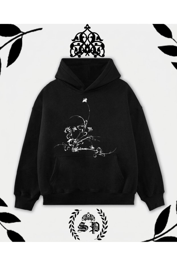Vintage Hoodie Series Sweatshirt Y2K Harajuka Printed Hooded Sweatshirt