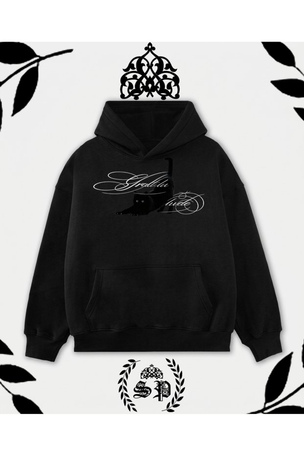 Vintage Hoodie Series Sweatshirt Y2K Harajuka Printed Hooded Sweatshirt