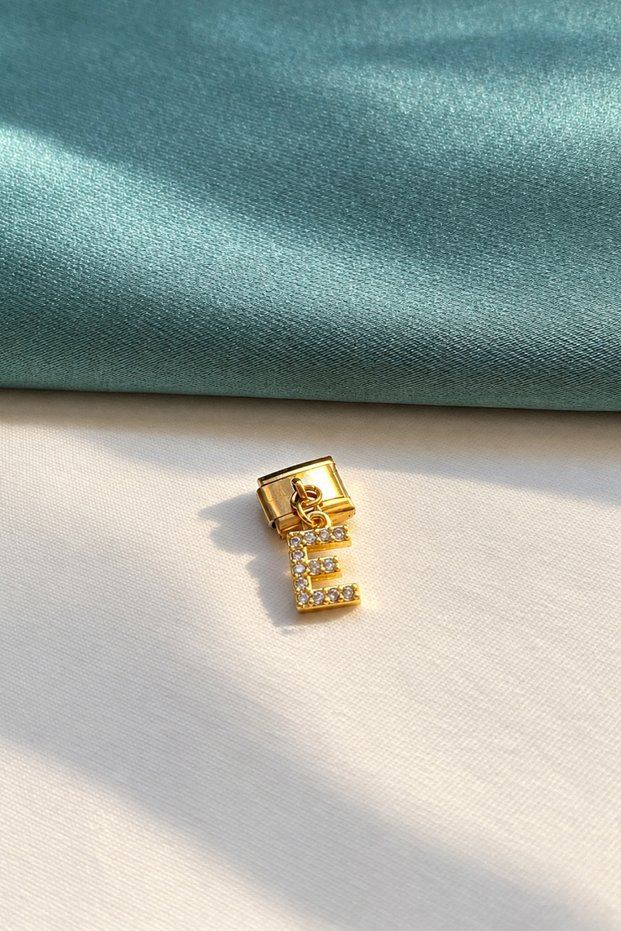 Italian Charm Bracelet Compatible Single Letter Charm